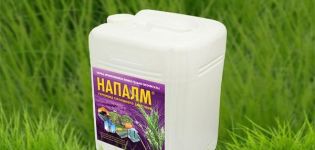 Instructions for the use of the herbicide Napalm, safety measures and analogues