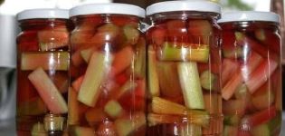 A simple recipe for making rhubarb compote for the winter
