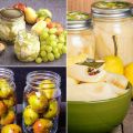 9 eenvoudige recepten voor het maken van ingelegde peren voor de winter