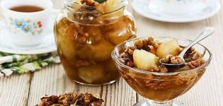 3 besten Rezepte für die Herstellung von Birnen-Nuss-Marmelade für den Winter