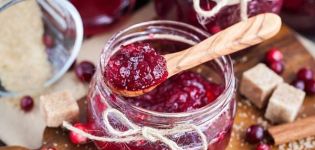 A simple recipe for making cranberry jam for the winter