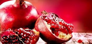 Los beneficios y daños de la granada para la salud humana y los métodos para comer la fruta y las semillas.
