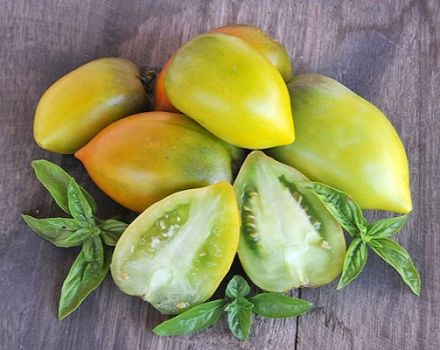 Descrizione della varietà di pomodoro Cile Verde, caratteristiche di coltivazione e cura