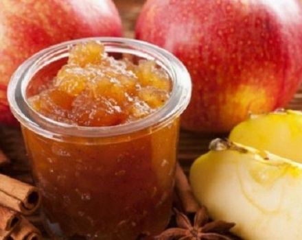 A quick recipe for making apple jam slices for the winter