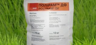 Instruktioner til brug af fungicid Poliram og forbrugshastigheder