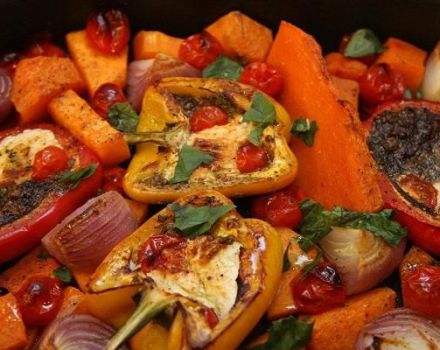 Kış için pişmiş sebze konservesi için 4 kolay tarif