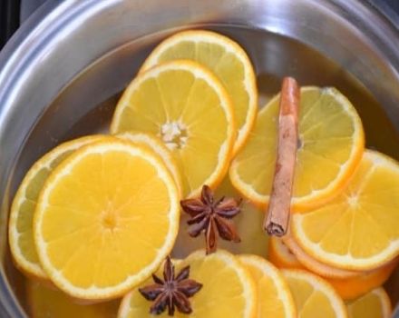 Schritt-für-Schritt-Rezept für die Herstellung von Orangenkompott für den Winter
