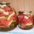 The best recipes for instant cooking salted watermelons for the winter, with and without sterilization