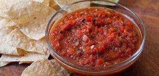 Mga nangungunang 8 mga recipe para sa paggawa ng salsa sauce para sa taglamig sa bahay