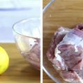 ¿Cómo se puede eliminar el olor a carne de cabra de la carne y cómo apuñalarla para que no huela?