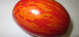 Egenskaber og beskrivelse af tomatsorten påskeæg