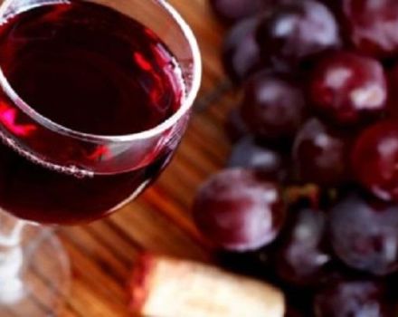 The technology of making wine from frozen grapes at home