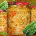Original recipes for pickling cucumbers with cabbage for the winter in jars