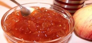 A simple recipe for making apple jam at home for the winter