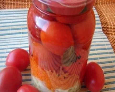 Kış için havuçlu konserve domates için en iyi tarifler