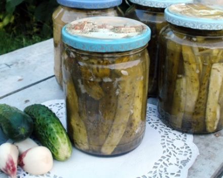 Het lekkerste recept voor het inleggen van komkommers in het Pools voor de winter