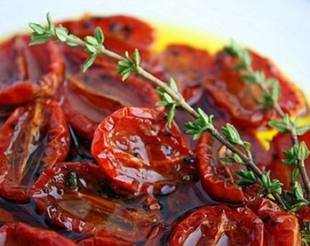Recepti za sušene cherry rajčice za zimu kod kuće