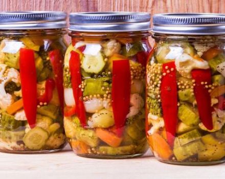 De mest populære opskrifter på konserves til pickling til vinteren