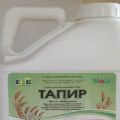 Herbicīda Tapir lietošanas instrukcijas, darbības mehānisms un patēriņa rādītāji