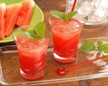 Egy egyszerű recept görögdinnye juice készítésére télen otthon