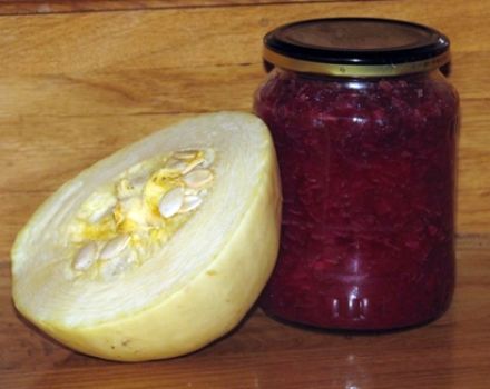 Recept för marinering av zucchini med rödbetor för vintern