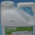 Pokyny k použití herbicidu Galleon, mechanismu účinku a míry spotřeby