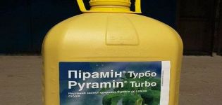 Instructions for the use of herbicide Pyramine Turbo, how to prepare a working solution