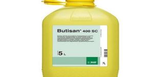 Instructions for the use of the herbicide Butisan 400, consumption rates and analogues