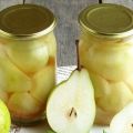 TOP 8 eenvoudige recepten voor het maken van peren op siroop voor de winter