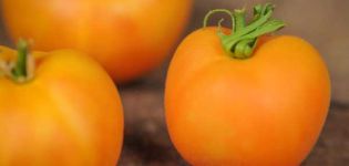 Eigenschaften und Beschreibung der Tomatensorte Peach, deren Ertrag