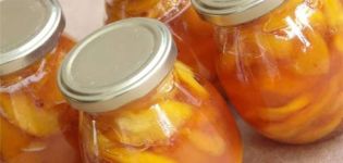 Een eenvoudig recept voor het maken van perzikjam met citroen voor de winter