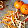 2 recettes rapides d'écorces de mandarine confites à la maison