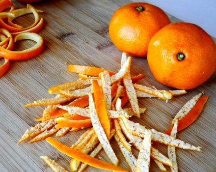 2 receptes ràpides per a pells de mandarina confitada a casa