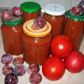 Recipes for ketchup from plums for the winter at home you will lick your fingers
