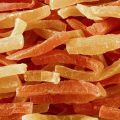 Simple and quick recipes for making candied fruits from watermelon peels at home