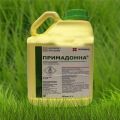 Instructions for the use of herbicide Primadonna