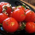 Recept za lagano soljene cherry rajčice s instant češnjakom
