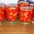 Kış için domatesli karnabahar konservesi için basit tarifler