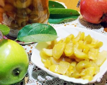 Ang isang simpleng recipe para sa paggawa ng maasim na apple jam para sa taglamig