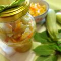 7 masarap na mga recipe para sa marinating zucchini na may mga karot para sa taglamig