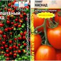 Cascade domates çeşidinin özellikleri ve tanımı, verimi