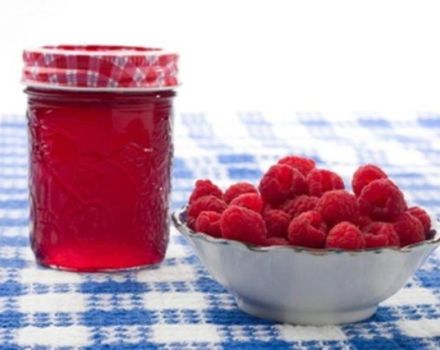 A delicious recipe for making raspberry syrup for the winter at home