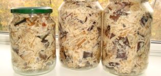 De beste recepten voor het koken van aubergine met mayonaise voor de winter met een smaak van paddenstoelen
