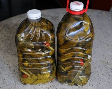 Step-by-step recipes for pickled cucumbers in plastic bottles for the winter, storage
