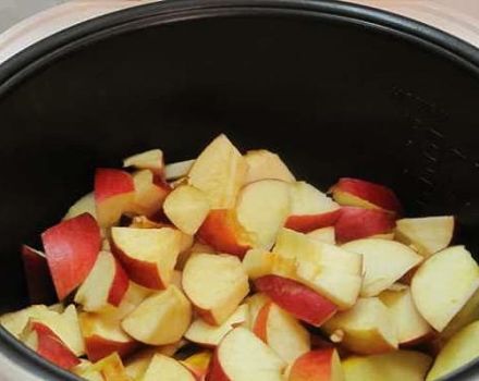 Apfelmarmeladenrezepte in einem Slow Cooker und einem Schnellkochtopf für den Winter