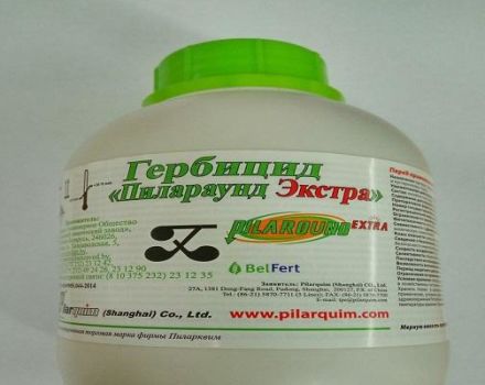 Instructions for the use of herbicide Pilaround Extra