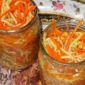 The most delicious recipe for instant Korean zucchini for the winter