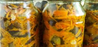 3 najlepšie recepty na výrobu baklažánu s mrkvou na zimu