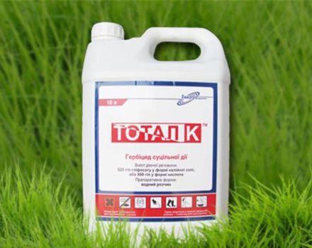 Instruccions d’ús d’herbicida d’acció continuada Total