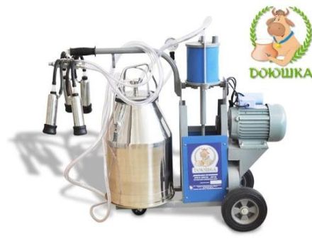 Technische kenmerken van de Doyushka-melkmachine en hoe deze te gebruiken